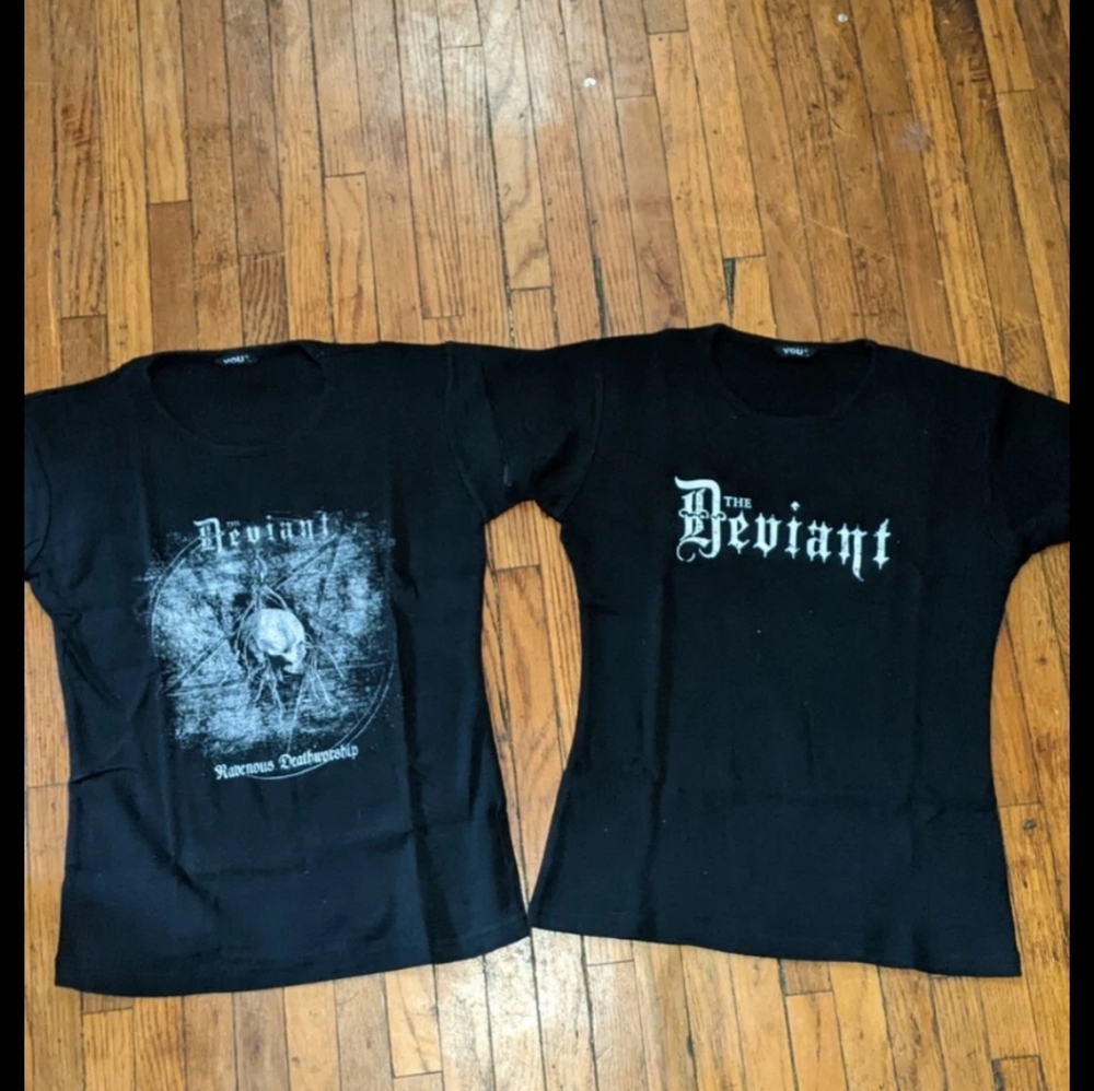 Two Heavy Metal Girlie Fit Tees